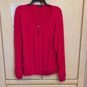 Venus Women's Red Long Sleeve Top